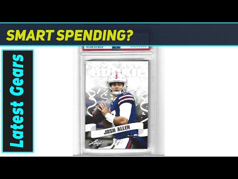 Amazing Josh Allen Rookie Card! 2018 Leaf Prized PSA 9 Mint!