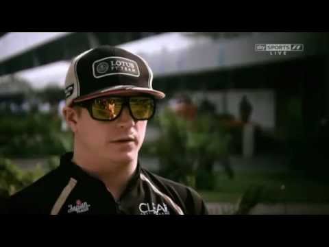 India GP 2012 - Kimi talks on the season