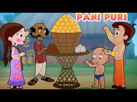 Chutki - Raju Turns Into a Golgappa | Fun Cartoons for Kids | Chhota Bheem Videos in Hindi