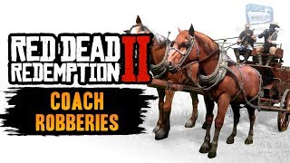 Red Dead Redemption 2 All Coach Robberies