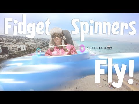 Fidget Spinners FLY IN SEARCH OF GOLD!!! (Part 3 of Mermaids Fly Over Mystery Waters)
