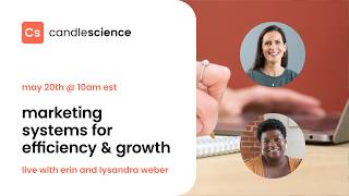 Marketing Systems for Efficiency & Growth | Workshop for Small Business Owners