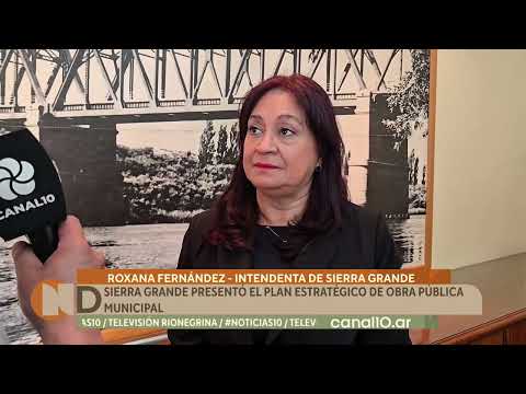 Sierra grande presentó el plan estratégico de obra pública municipal