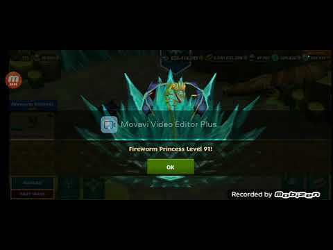 Fireworm Princess Titan mod 175 level