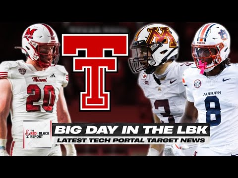 Latest Texas Tech Football Portal News: Coleman & Perich Set To Visit? | Adam Trick Update