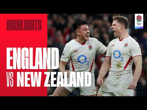 Highlights: England v All Blacks | 2025 Quilter Nations Series