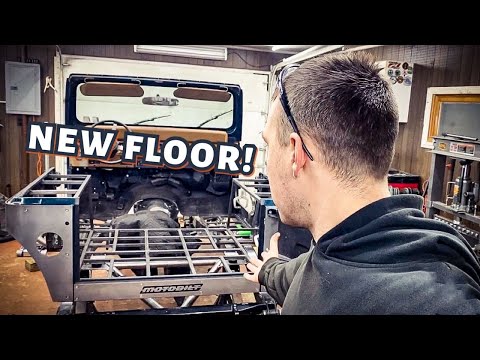 Making A Jeep Floor (Part 2): SWAG Bertha Mounts and Motobilt Sliders