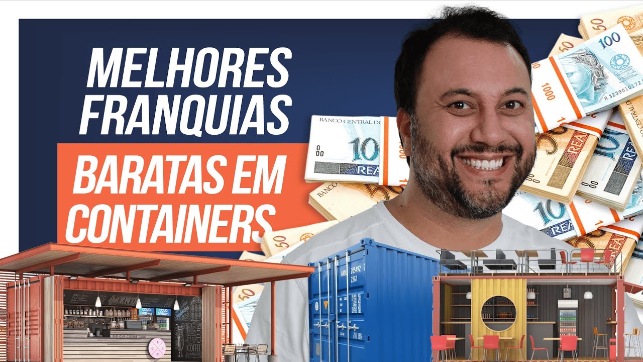 5 Franquias Baratas e Lucrativas em CONTAINERS 2025 🚀 Melhores Negócios para VOCÊ INVESTIR e LUCRAR