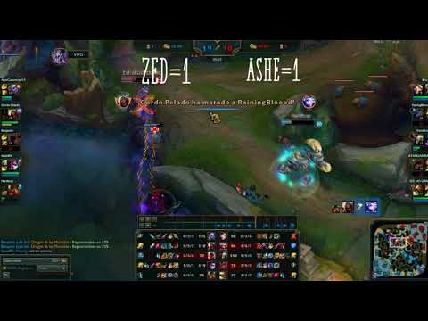 Ashe vs Zed