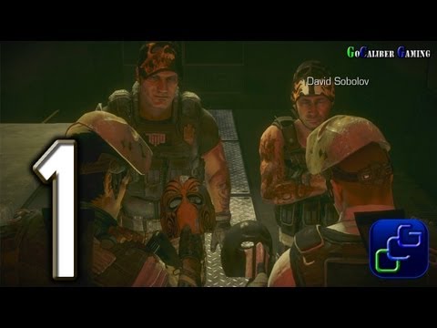Army Of Two: The Devil's Cartel Walkthrough - Gameplay Part 1 - Mission 1: New Blood (PS3 XBOX360)