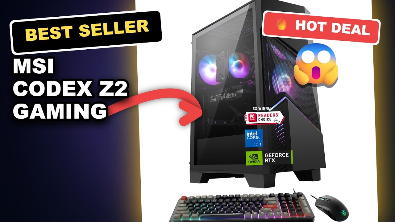 MSI Codex Z2 Gaming PC Honest Review: RTX 5060Ti & Ryzen R7-8700F Power! review video