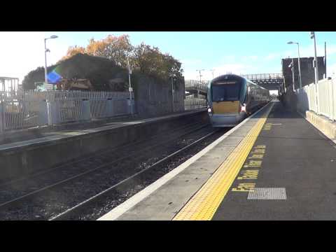 Irish Rail 22000 DMU 22020 passes Sallins and Naas