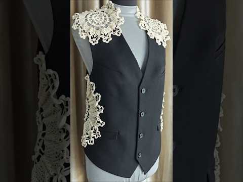 #upcycling #fashion #апсайклинг #жилет #concept #sewing по вопросам, пиши в лс