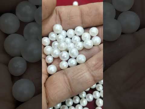 White round pearl 7mm size, for jewelry