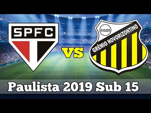 GOLS Paulista 2019 Sub 15   São Paulo x Novorizontino (17/08/2019)
