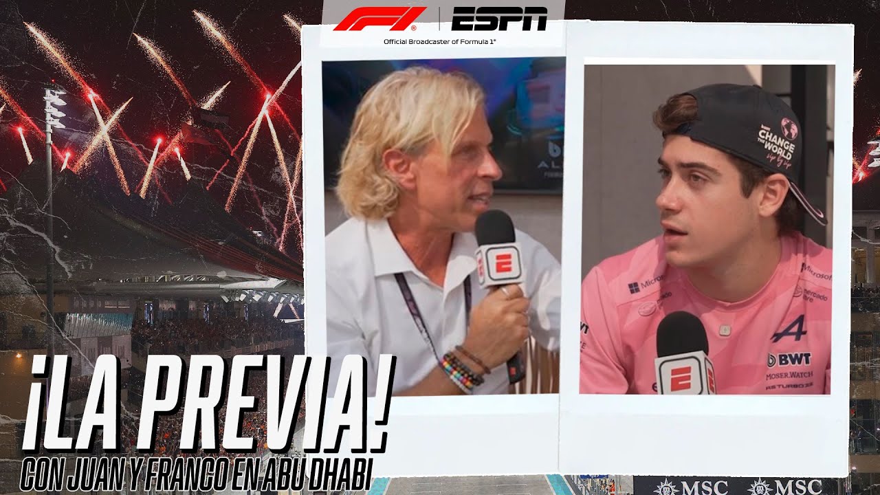 "ESTE AÑO ESTÁ CLARO QUE MI FUERTE FUERON LAS CARRERAS", COLAPINTO EN LA PREVIA DEL ABU DHABI GP