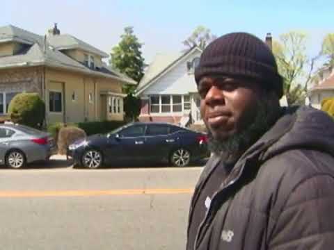 Haitian Prince Walks The Streets of Long Island NY