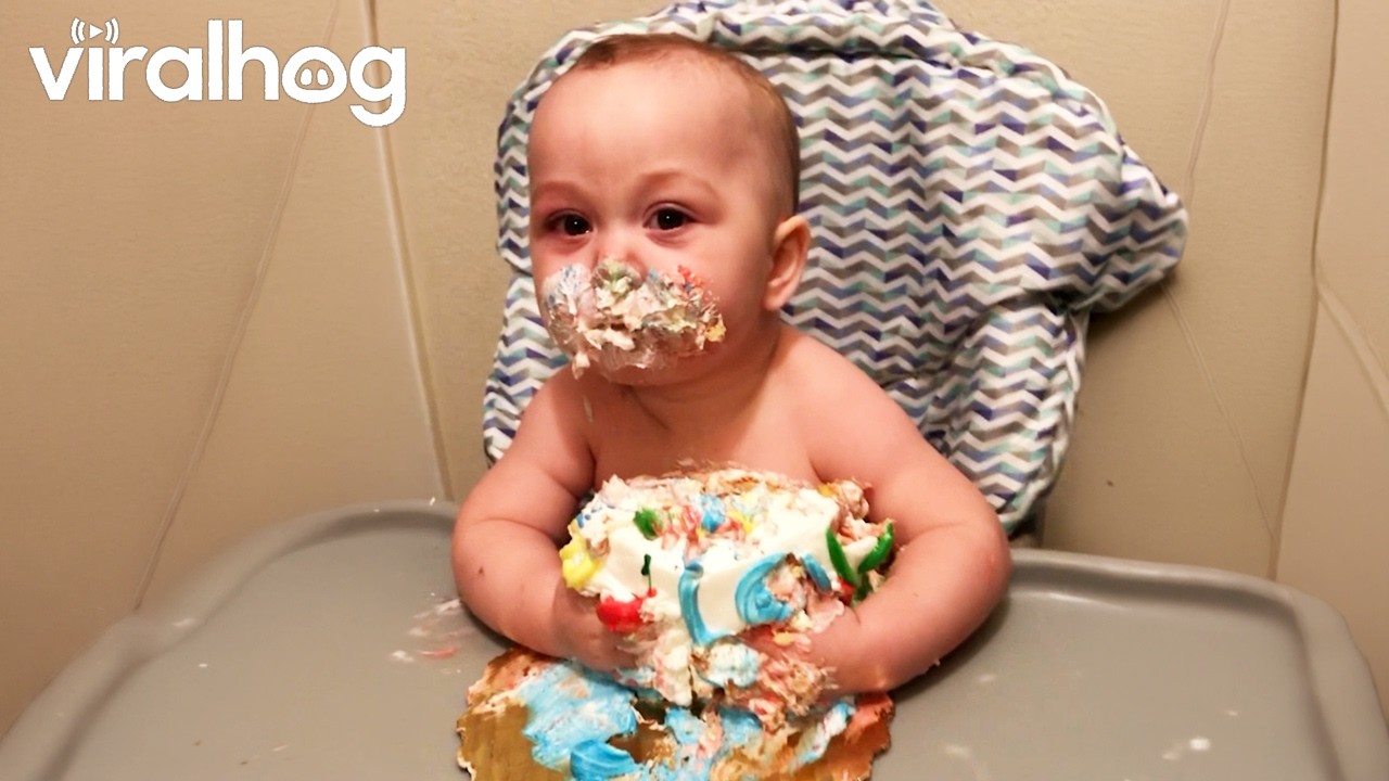 Babies Try New Foods for the First Time 🎂 ViralHog
