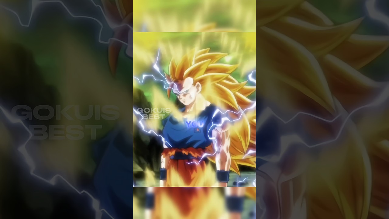 Goku turns Super Saiyan 3 to Kifla #dragonbalsuper #dbsedit #dbsedit #dbsedits #goku