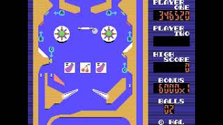 Rollerball (MSX version) gameplay session for 1 Player