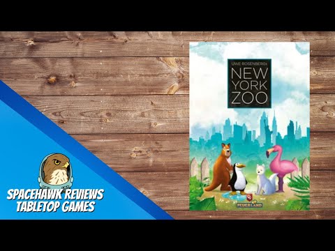New York Zoo - Tabletop Game Review [Spacehawk Reviews]