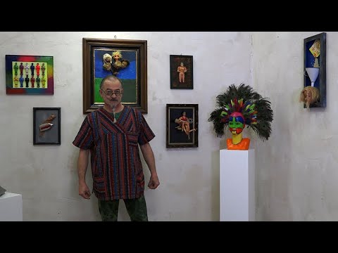 Uwe Rhiem   Ausstellung PUPPET LIFE im Kult 41 Bonn