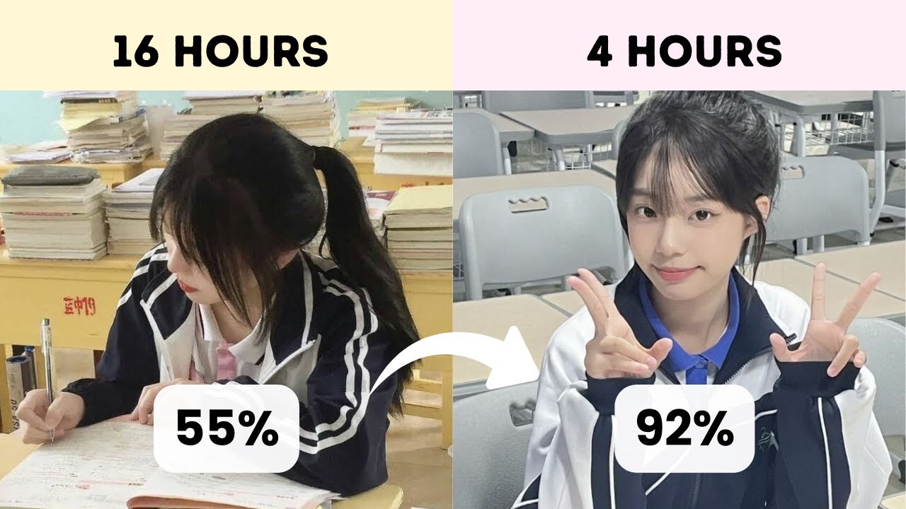 How to Study Less and Still Get Good Grades | Study Smart, Not Hard 📚🍃