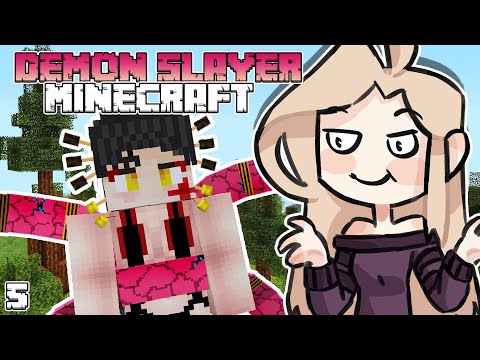 DEMON SLAYER in MINECRAFT: I MEET RUI and his HORRIBLE FAMILY!!  EP 5 (RP Survival)