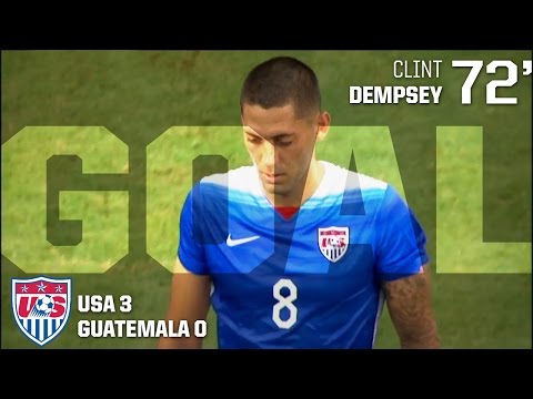 MNT vs. Guatemala: Clint Demspsey Goal - July 3, 2015
