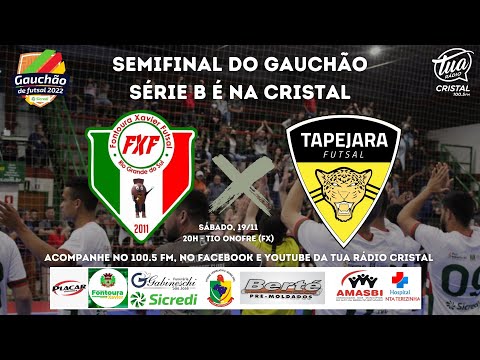 FONTOURA XAVIER FUTSAL X TAPEJARA FUTSAL