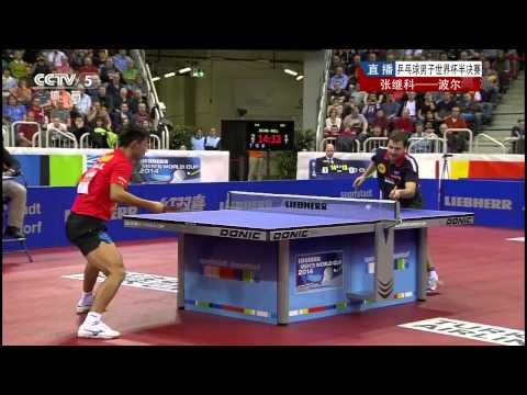 2014 Men's World Cup SF2: ZHANG Jike - BOLL Timo [HD] [Full Match/Chinese]