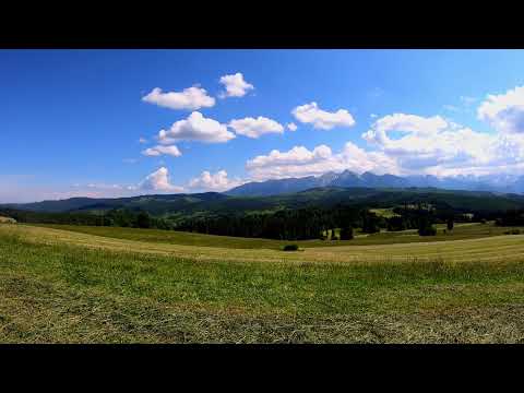 Tatry Bielskie  - panorama z Przełęczy nad Łapszanką