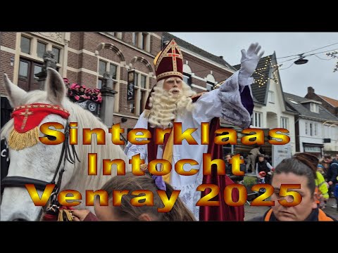 Sinterklaas arrival in Venray 2025