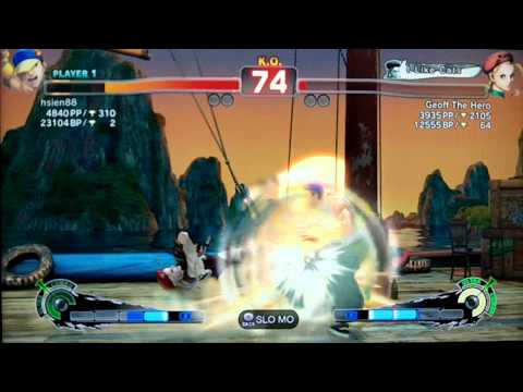 SSF4 AE:2012 hsien88 (Yun) vs Geoff The Hero (Cammy)