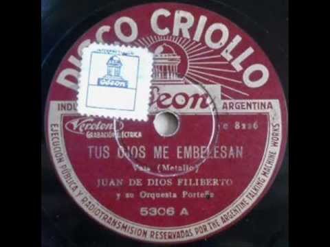 JUAN DE DIOS FILIBERTO  -   TUS OJOS ME EMBELESAN   -  VALS