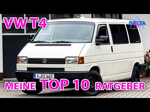 VW T4 | My top 10 help pages and guides on the subject of VW T4 | Deltabus