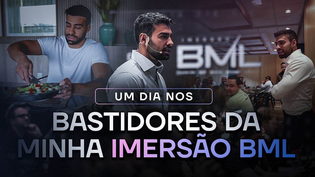 ACOMPANHE o Bastidores INTENSO do BML / 19 DIAS PALESTRANDO SEM PARAR