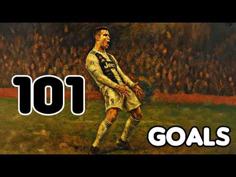 Cristiano Ronaldo all 101 goals for La Vecchia Signora