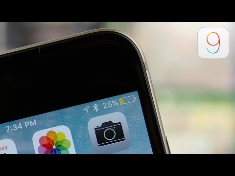 iOS 9 - Improve Battery Life! (Low Power Mode)