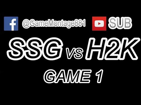 SSG vs H2K Game1 Highlights | S6 Worlds Championship Semi-Final