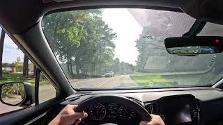 friday afternoon vibes (Binaural Audio | 4K POV Video | 2023 Subaru WRX)