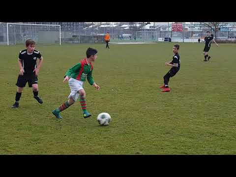 Oefenwedstrijd: Velo JO13-2 v.s. KMD JO13-1 - 2e Helft, 29-3-2018