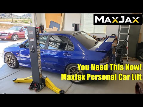 BendPak MaxJax M6K Home Garage Car Lift Installation Tips, Testing, and Amperage Measurements.