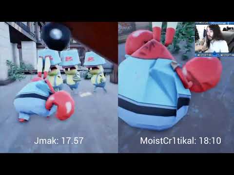 MoistCr1tikal "Unbeatable" World Record ANNIHILATED by Jmak (side by side)