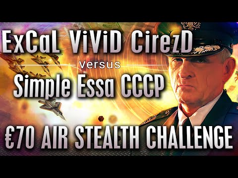 €70 Challenge: Twilight Flame Air Stealth 3vs3 - C&C Generals Zero Hour