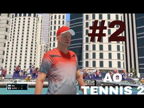 AO TENNIS 2 CAREER MODE EPISODE 2.....