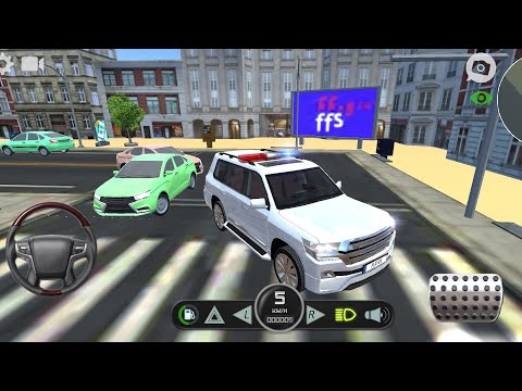 Lx 570 latest model drive to free mode for police jeep protect in the city