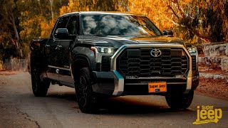 סקירת רכב - טויוטה טונדרה היברידית  - 2022 - Toyota Tundra Hybrid - interior and Exterior