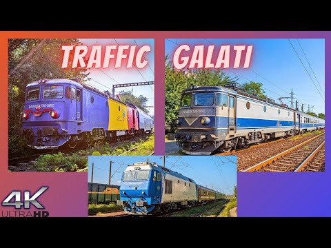 Trafic Feroviar / Railway Traffic in Galati #trenuri #trainspotting #railfans #trains #railway