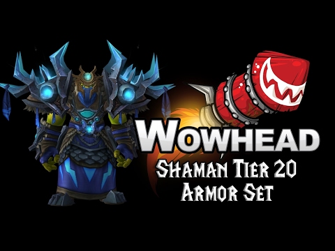 Shaman Tier 20 Armor Set - Regalia of the Skybreaker